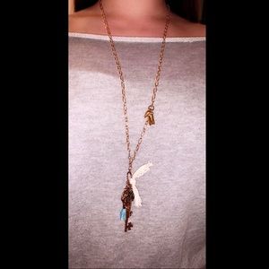 gold Key necklace